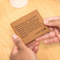 To My Soulmate | Graphic Leather Wallet