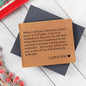 To My Soulmate | Graphic Leather Wallet