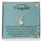 To My Beautiful Daughter | Alluring Beauty necklace