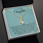 To My Beautiful Daughter | Alluring Beauty necklace