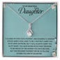 To My Beautiful Daughter | Alluring Beauty necklace