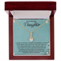 To My Beautiful Daughter | Alluring Beauty necklace