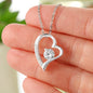 The stunning Forever Love Necklace is guaranteed to warm her heart!