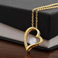 The stunning Forever Love Necklace is guaranteed to warm her heart!