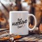 To My Husband | custom-made ceramic mug