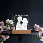To My Husband | Printed Square Acrylic Plaque