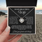 To My Beautiful Wife Forever Love Knot Necklace
