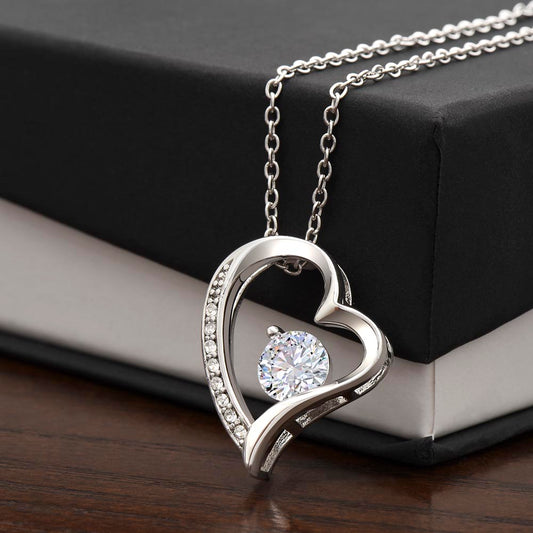 The stunning Forever Love Necklace is guaranteed to warm her heart!